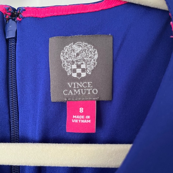 Royal Blue Vince Camuto Bubble Dress - Picture 2 of 4